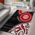 New Zealand Red Maori Koru Simple Style Area Rug