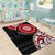 New Zealand Red Maori Koru Simple Style Area Rug