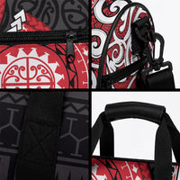 New Zealand Red Maori Koru Simple Style Duffle Bag
