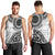 New Zealand White Maori Koru Simple Style Men Tank Top