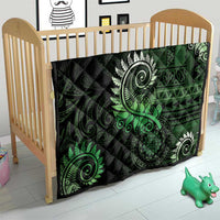 New Zealand Maori Koru Fern Quilt Spiral Polynesian Style Green LT05 - Polynesian Pride