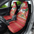 Hawaii Christmas Car Seat Cover Funny Santa Claus Surf Mele Kalikimaka