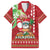 Personalised Hawaii Christmas Hawaiian Shirt Funny Santa Claus Surf Mele Kalikimaka