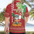 Personalised Hawaii Christmas Hawaiian Shirt Funny Santa Claus Surf Mele Kalikimaka