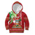 Personalised Hawaii Christmas Kid Hoodie Funny Santa Claus Surf Mele Kalikimaka