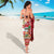 Hawaii Christmas Sarong Funny Santa Claus Surf Mele Kalikimaka