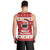 Hawaii Funny Christmas Men Tank Top Spam Musubi Santa