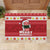 Hawaii Funny Christmas Rubber Doormat Spam Musubi Santa