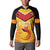 Papua New Guinea Rugby Custom Button Sweatshirt Kumul Pride Go Champions