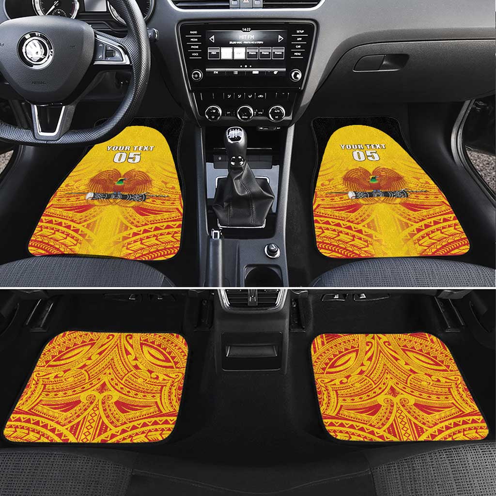 Papua New Guinea Rugby Car Mats Kumul Pride Go Champions