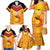 Papua New Guinea Rugby Custom Family Matching Mermaid Dress and Hawaiian Shirt Kumul Pride Go Champions