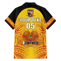 Papua New Guinea Rugby Custom Family Matching Off Shoulder Maxi Dress and Hawaiian Shirt Kumul Pride Go Champions
