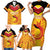 Papua New Guinea Rugby Custom Family Matching Short Sleeve Bodycon Dress and Hawaiian Shirt Kumul Pride Go Champions