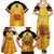 Papua New Guinea Rugby Custom Family Matching Summer Maxi Dress and Hawaiian Shirt Kumul Pride Go Champions