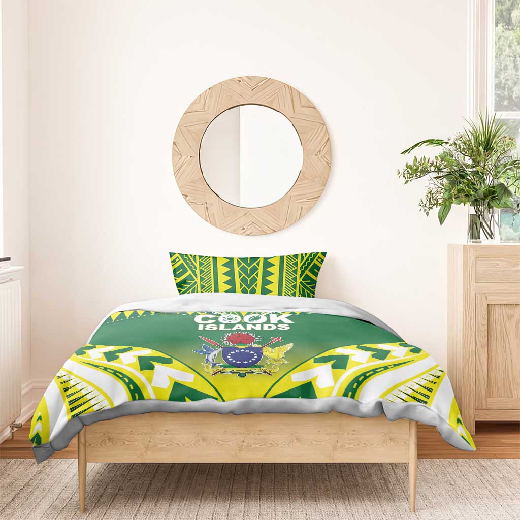 Cook Islands Rugby Bedding Set The Kukis Go Champions LT05 - Polynesian Pride
