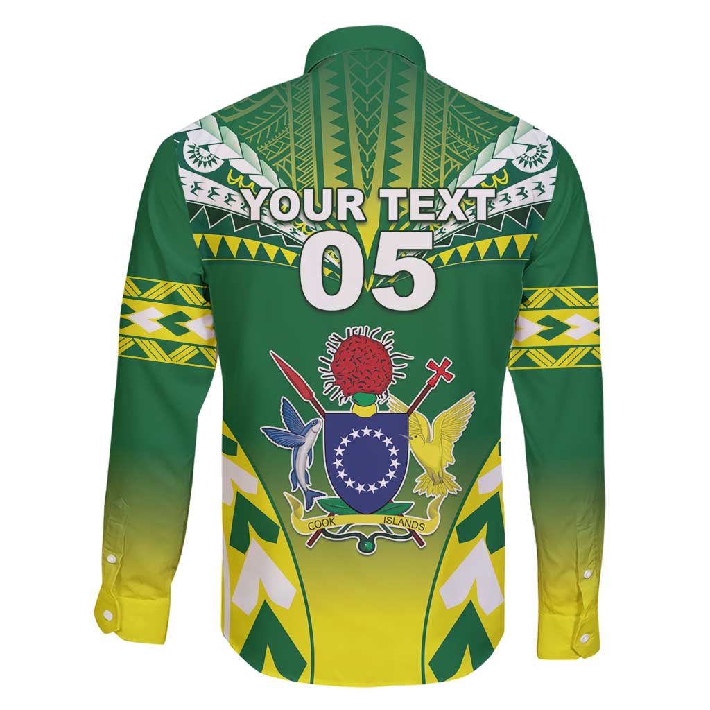 Cook Islands Rugby Custom Family Matching Short Sleeve Bodycon Dress and Hawaiian Shirt The Kukis Go Champions