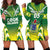 Cook Islands Rugby Custom Hoodie Dress The Kukis Go Champions