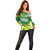 Cook Islands Rugby Custom Off Shoulder Sweater The Kukis Go Champions