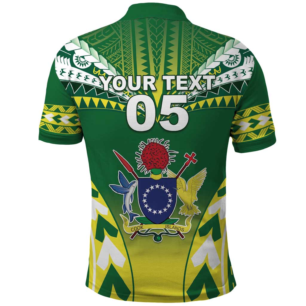 Cook Islands Rugby Custom Polo Shirt The Kukis Go Champions LT05 - Polynesian Pride