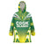 Cook Islands Rugby Custom Wearable Blanket Hoodie The Kukis Go Champions