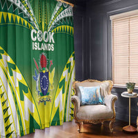 Cook Islands Rugby Window Curtain The Kukis Go Champions