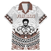 Fiji Rugby Custom Family Matching Mermaid Dress and Hawaiian Shirt Fijian Bati Go Champions