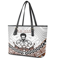 Fiji Rugby Leather Tote Bag Fijian Bati Go Champions