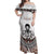 Fiji Rugby Custom Off Shoulder Maxi Dress Fijian Bati Go Champions