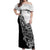 New Zealand Kiwi Rugby Custom Off Shoulder Maxi Dress Go Champions Maori Pattern