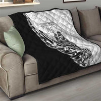 New Zealand Kiwi Rugby Custom Quilt Go Champions Maori Pattern LT05 - Polynesian Pride