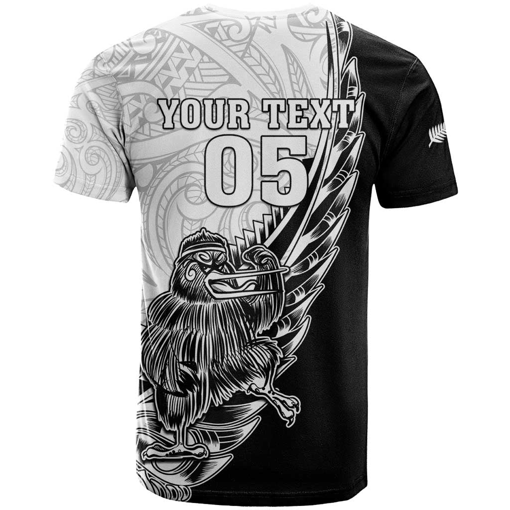 New Zealand Kiwi Rugby Custom T Shirt Go Champions Maori Pattern LT05 - Polynesian Pride