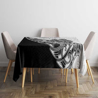 New Zealand Kiwi Rugby Custom Tablecloth Go Champions Maori Pattern LT05 - Polynesian Pride
