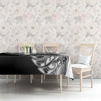 New Zealand Kiwi Rugby Custom Tablecloth Go Champions Maori Pattern LT05 - Polynesian Pride