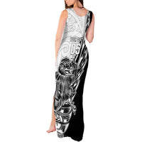 New Zealand Kiwi Rugby Custom Tank Maxi Dress Go Champions Maori Pattern LT05 - Polynesian Pride