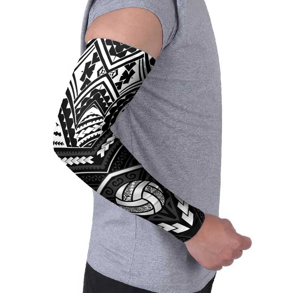 Custom Polynesia Beach Volleyball Arm Sleeves Polynesian Tribal Pattern - Polynesian Pride