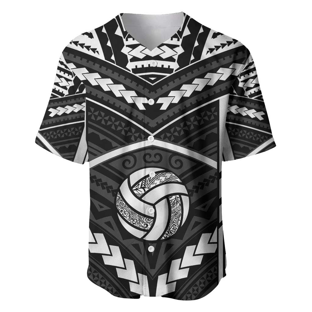Custom Polynesia Beach Volleyball Baseball Jersey Polynesian Tribal Pattern - Polynesian Pride