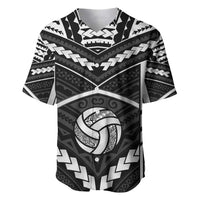 Custom Polynesia Beach Volleyball Baseball Jersey Polynesian Tribal Pattern - Polynesian Pride