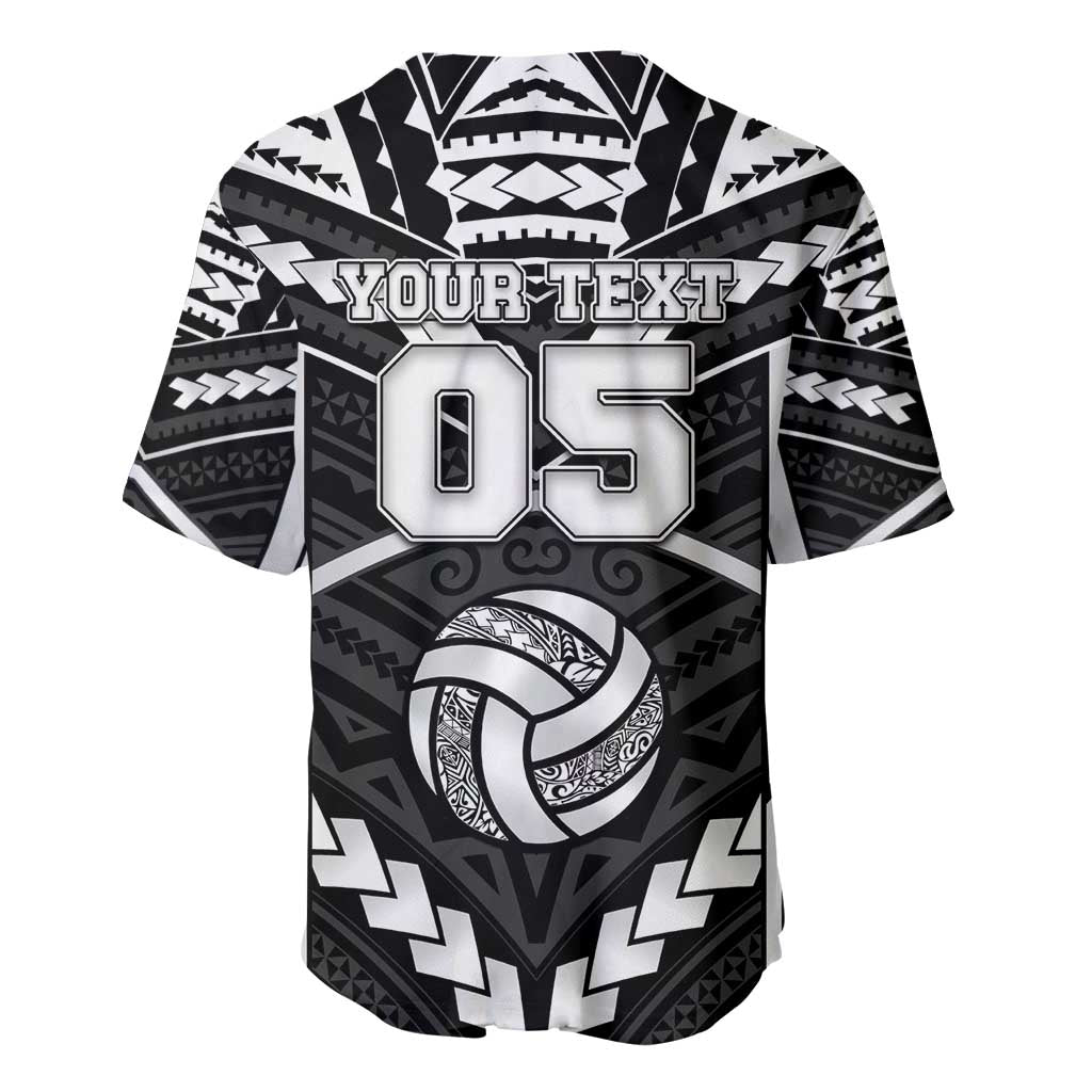 Custom Polynesia Beach Volleyball Baseball Jersey Polynesian Tribal Pattern - Polynesian Pride