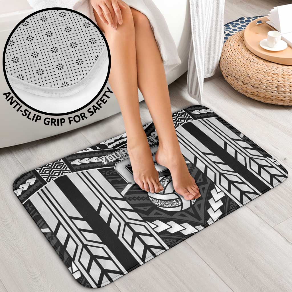 Custom Polynesia Beach Volleyball Bathroom Set Polynesian Tribal Pattern - Polynesian Pride