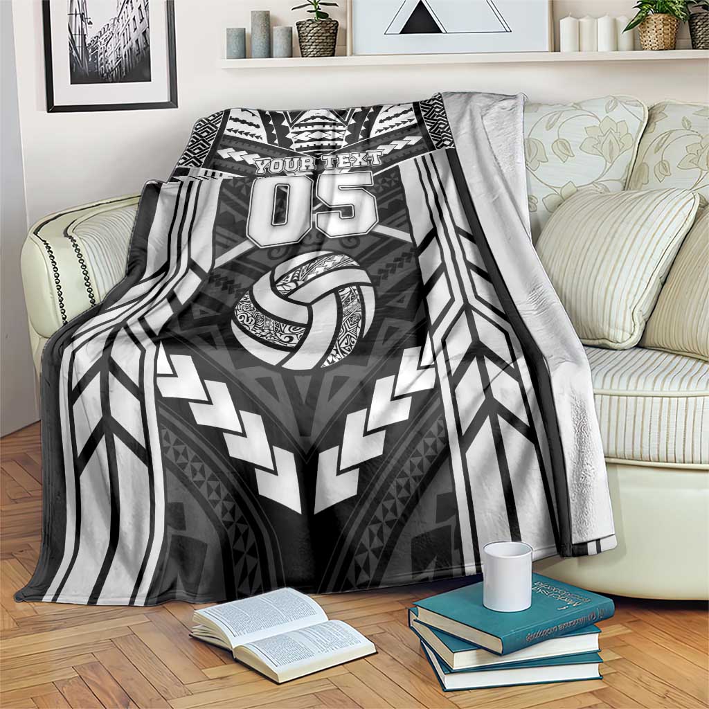 Custom Polynesia Beach Volleyball Blanket Polynesian Tribal Pattern - Polynesian Pride