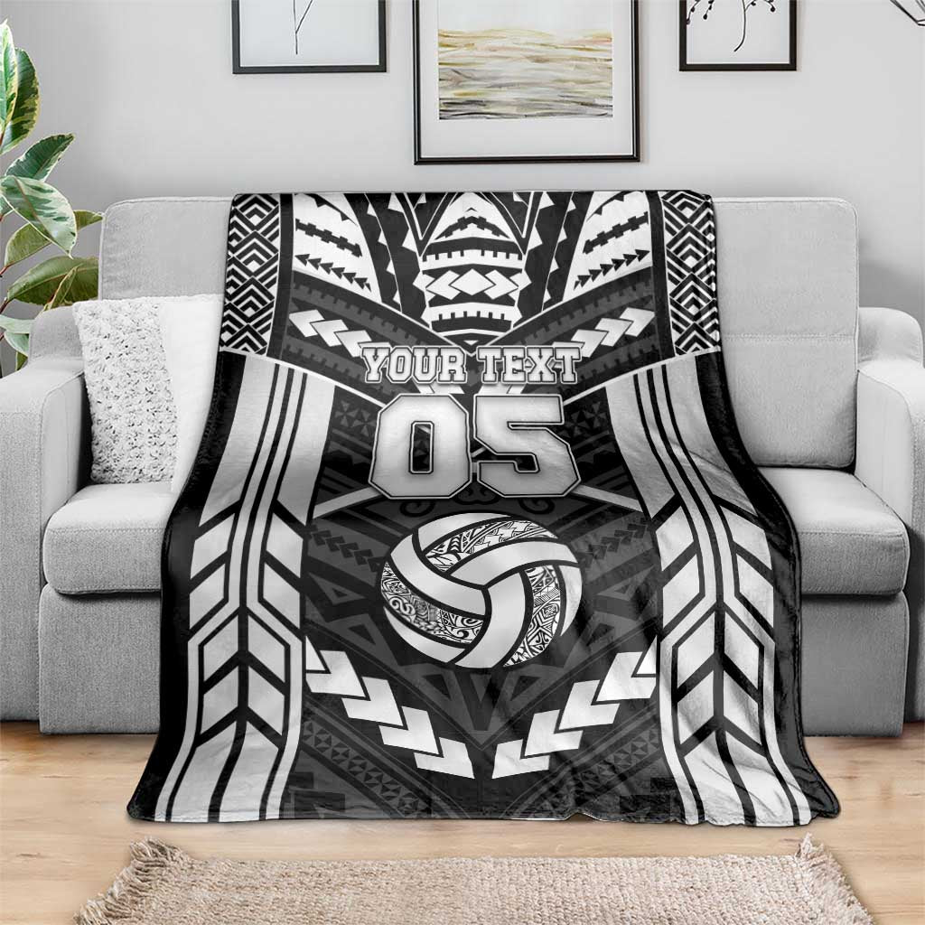Custom Polynesia Beach Volleyball Blanket Polynesian Tribal Pattern - Polynesian Pride