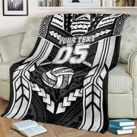 Custom Polynesia Beach Volleyball Blanket Polynesian Tribal Pattern - Polynesian Pride