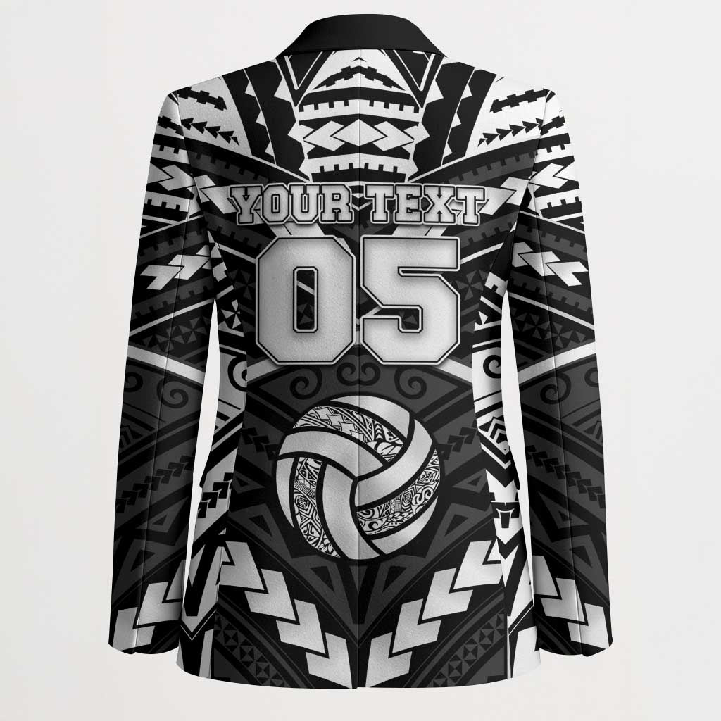 Custom Polynesia Beach Volleyball Blazer Polynesian Tribal Pattern - Polynesian Pride