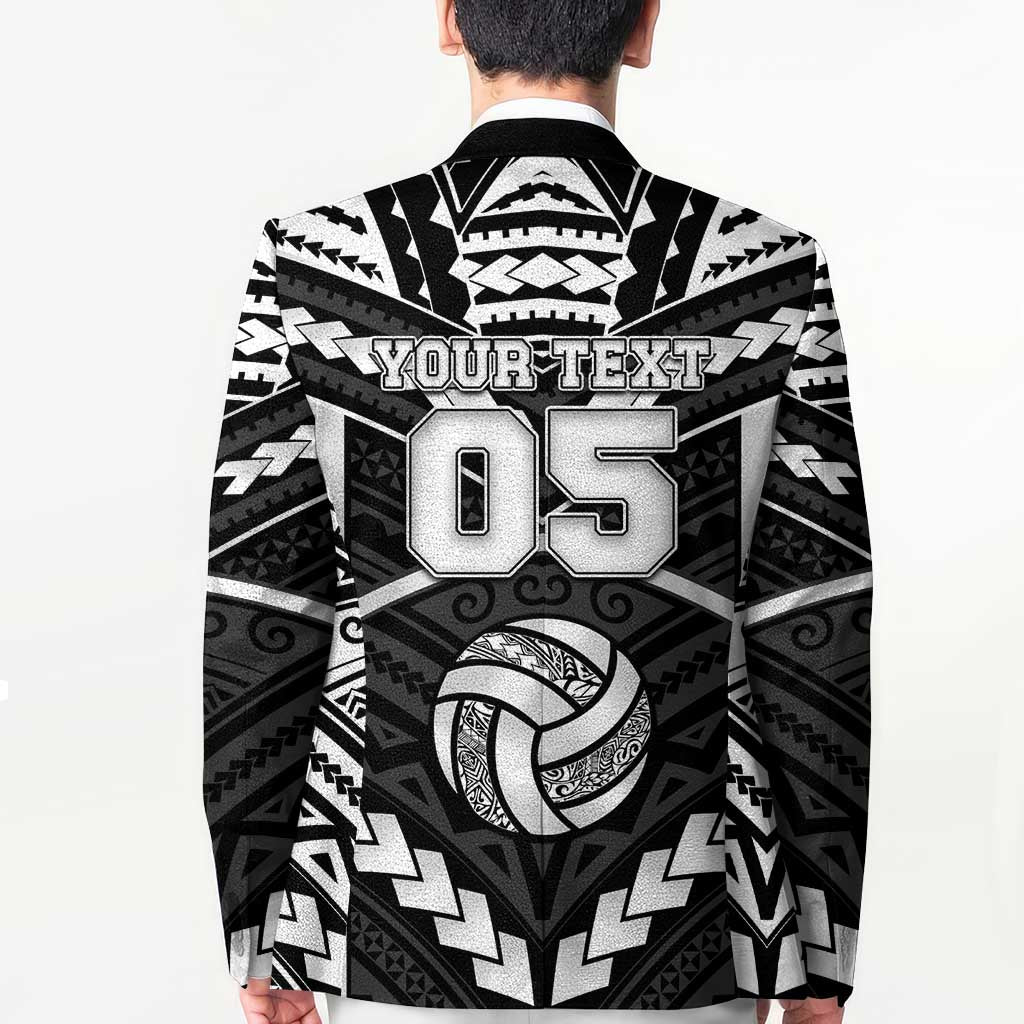 Custom Polynesia Beach Volleyball Blazer Polynesian Tribal Pattern - Polynesian Pride