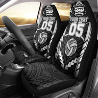 Custom Polynesia Beach Volleyball Car Seat Cover Polynesian Tribal Pattern - Polynesian Pride