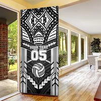 Custom Polynesia Beach Volleyball Door Cover Polynesian Tribal Pattern LT05 - Polynesian Pride