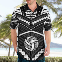 Custom Polynesia Beach Volleyball Hawaiian Shirt Polynesian Tribal Pattern - Polynesian Pride