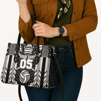 Custom Polynesia Beach Volleyball Leather Bag Polynesian Tribal Pattern LT05 - Polynesian Pride