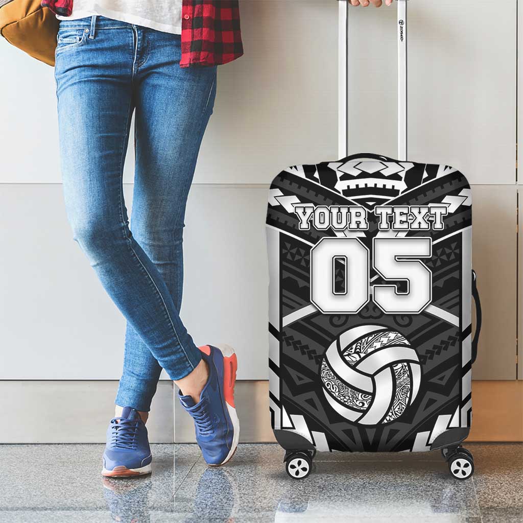 Custom Polynesia Beach Volleyball Luggage Cover Polynesian Tribal Pattern - Polynesian Pride