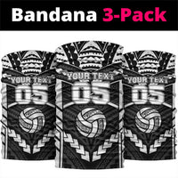 Custom Polynesia Beach Volleyball Neck Gaiter Polynesian Tribal Pattern - Polynesian Pride